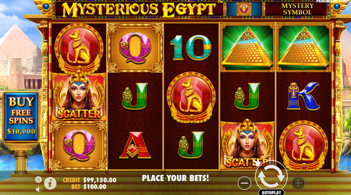 Mysterious Egypt Slot Machine